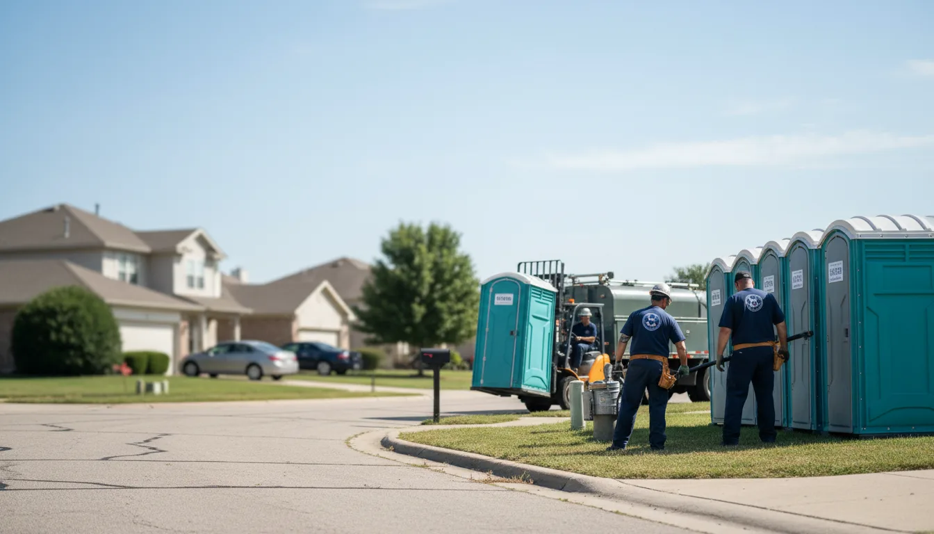 Porta Potty Rental in Evadale, TX near me